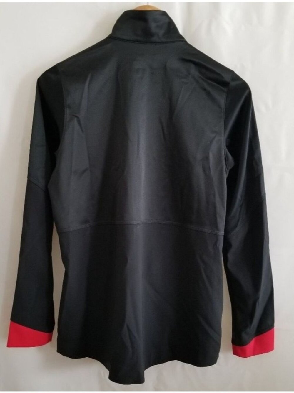 Under Armour Women's Maryland Terrapins Logo Full Zip Front Black/Red Jacket S/P - Picture 5 of 8